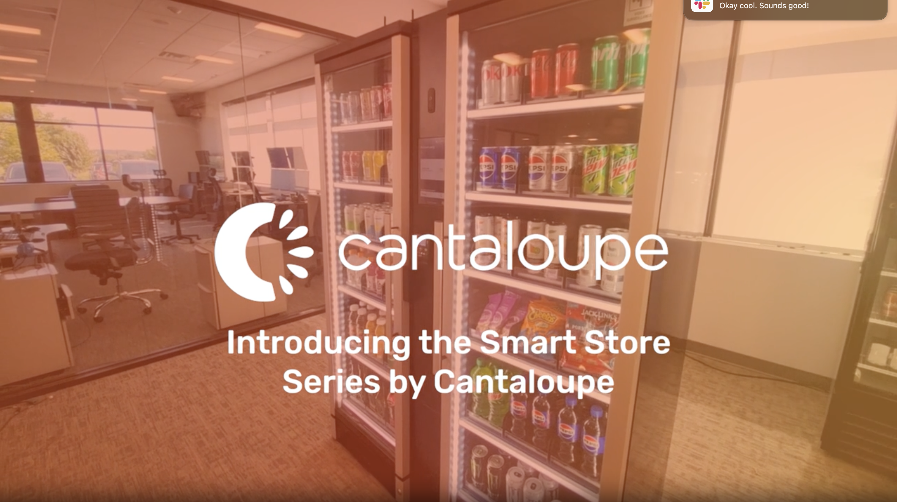 Introducing the Smart Store series title page with Cantaloupe logo in front of Smart Store.